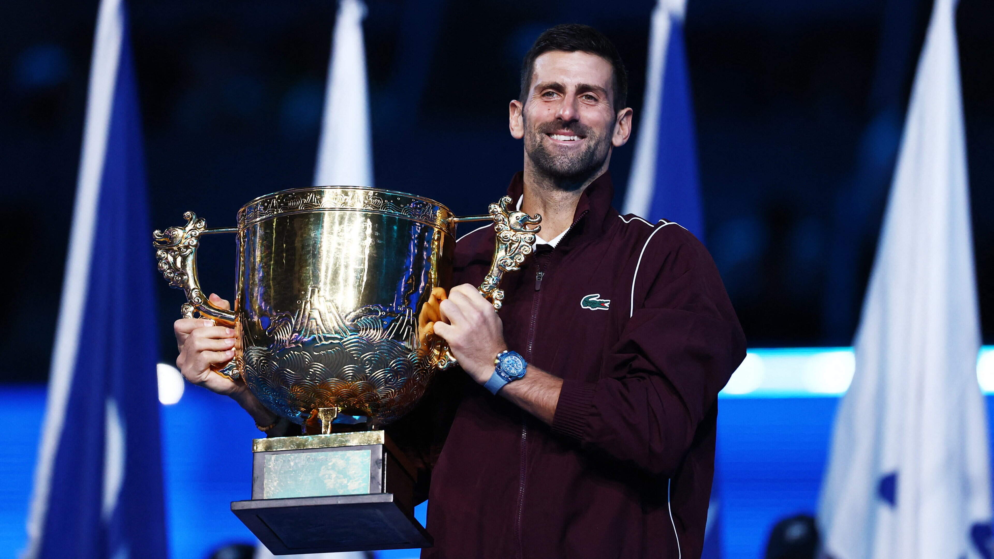 Novak Djokovic wins claims seventh China Open title without winning match points in semi-final or final